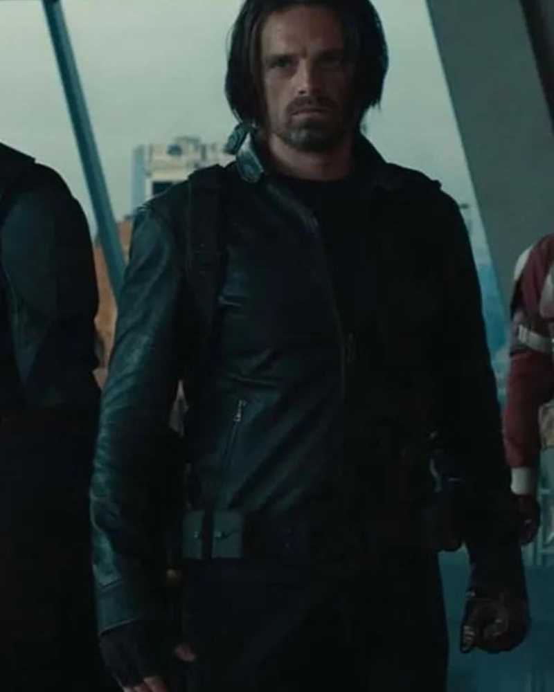 Movie Thunderbolts 2025 Sebastian Stan Black Jacket Movie Thunderbolts 2025 Sebastian Stan Black Jacket