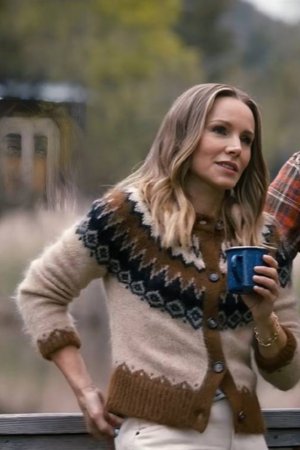 Nobody Wants This 2024 Kristen White And Brown Sweater