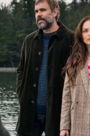 Rossif Sutherland Murder In A Small Town 2024 Karl Alberg Green Coat