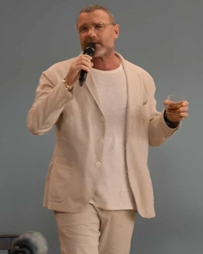 Tag Winbury Tv Series The Perfect Couple 2024 Liev Schreiber Beige Blazer Tag Winbury Tv Series The Perfect Couple 2024 Liev Schreiber Beige Blazer