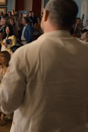 Tag Winbury Tv Series The Perfect Couple Liev Schreiber Beige Blazer