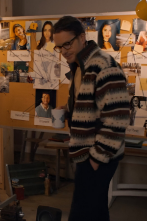The Cases Of Mystery Lane Death Is Listening 2024 Paul Campbell Knitwear Cardigan