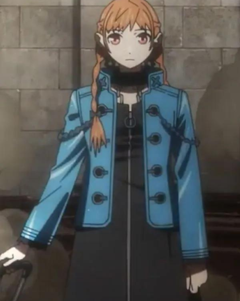 Virgin Punk Clockwork Girl Anime Tv Series Ubu Blue Jacket Virgin Punk Clockwork Girl Anime Tv Series Ubu Blue Jacket