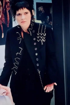 Winona Ryder Beetlejuice Beetlejuice Movie 2024 Lydia Deetz Black Blazer Jacket