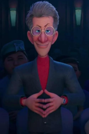 10 Lives 2024 Movie Professor Craven Black Blazer