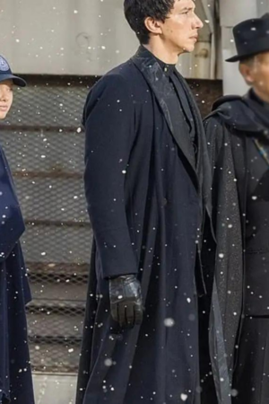 Adam Driver Movie Megalopolis 2024 Black Coat