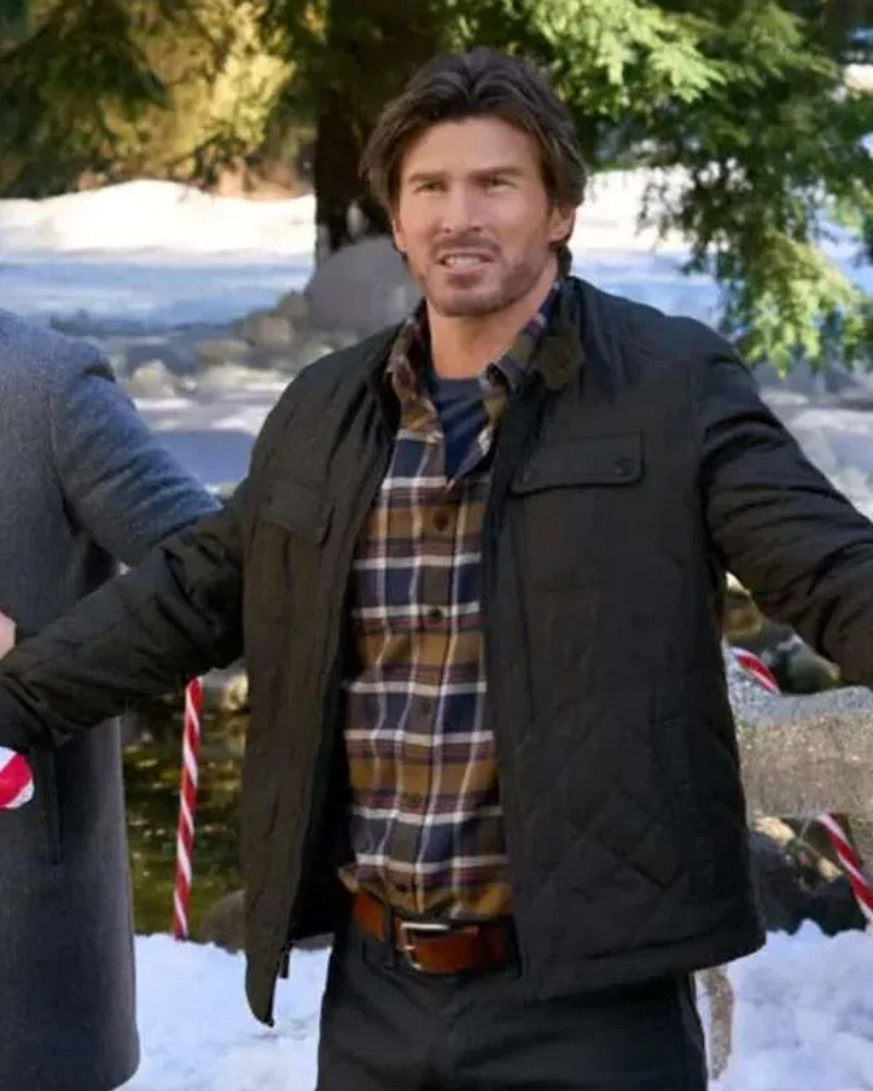 Christopher Russell Santa Tell Me 2024 Nick B Black Quilted Jacket Christopher Russell Santa Tell Me 2024 Nick B Black Quilted Jacket