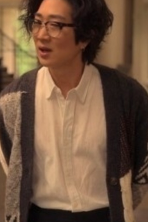 Daniel Kim Reasonable Doubt S02 Tim Jo Colorblock Cardigan