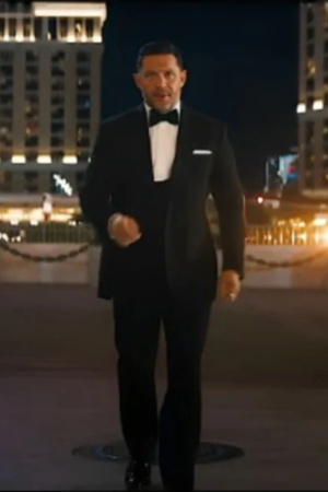 Eddie Brock 2024 Venom The Last Dance Film Tom Hardy Black Suit