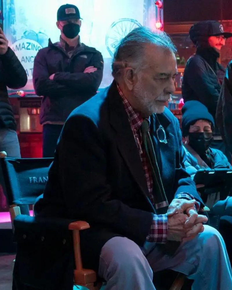 Francis Ford Movie Megalopolis 2024 Coppola Black Coat Francis Ford Movie Megalopolis 2024 Coppola Black Coat