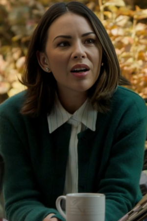 Haunted Wedding 2024 Janel Parrish Cardigan