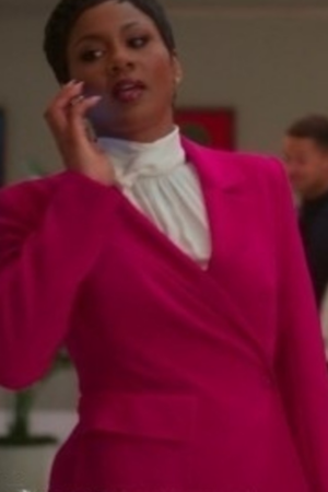 Jax Stewart Tv Series Reasonable Doubt S02 Emayatzy Corinealdi Pink Blazer