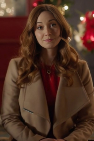 Jessie Film Twas The Date Before Christmas 2024 Amy Groening Coat
