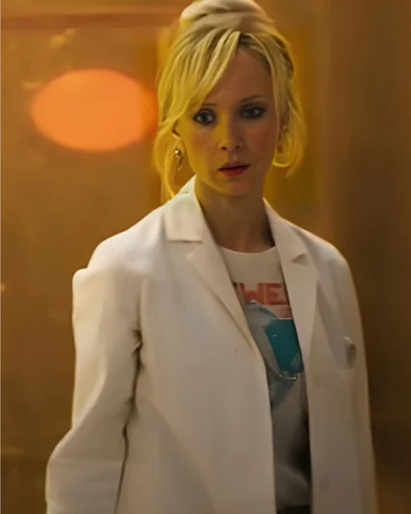 Juno Temple Movie Venom The Last Dance 2024 White Blazer Juno Temple Movie Venom The Last Dance 2024 White Blazer