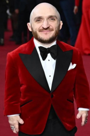 Leigh Gill Joker Folie À Deux 2024 Gary Red Velvet Blazer Coat