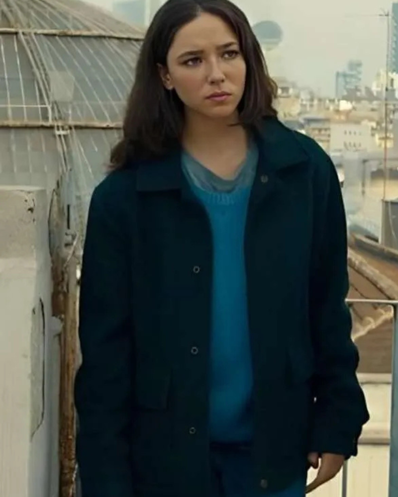 Matilda De Angelis Citadel Diana 2024 Diana Cavalieri Black Jacket Matilda De Angelis Citadel Diana 2024 Diana Cavalieri Black Jacket