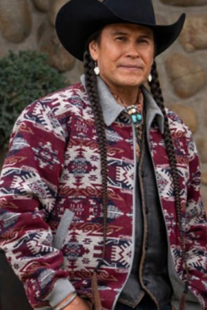Moses J Yellowstone Moses Brings Plenty Fleece Jacket