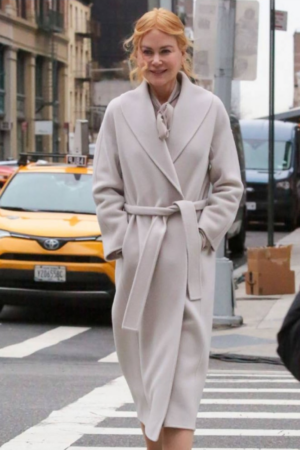 Romy Babygirl 2024 Nicole Kidman White Trench Coat