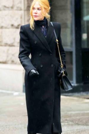 Romy Movie Babygirl 2024 Nicole Kidman Black Coat
