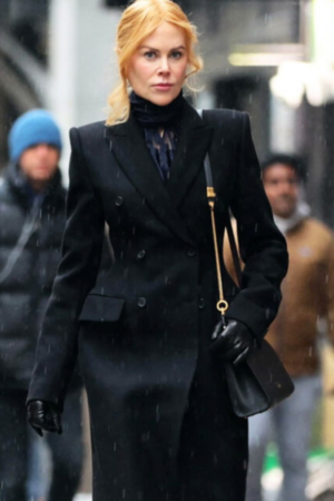 Romy Movie Babygirl 2024 Nicole Kidman Black Trench Coat