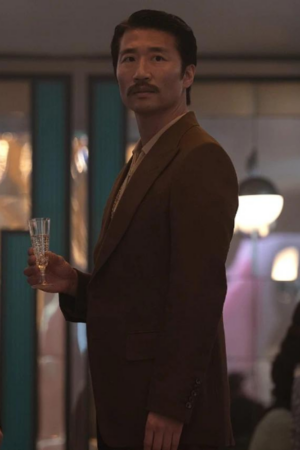 Soji Arai Tv-series Pachinko Brown Blazer