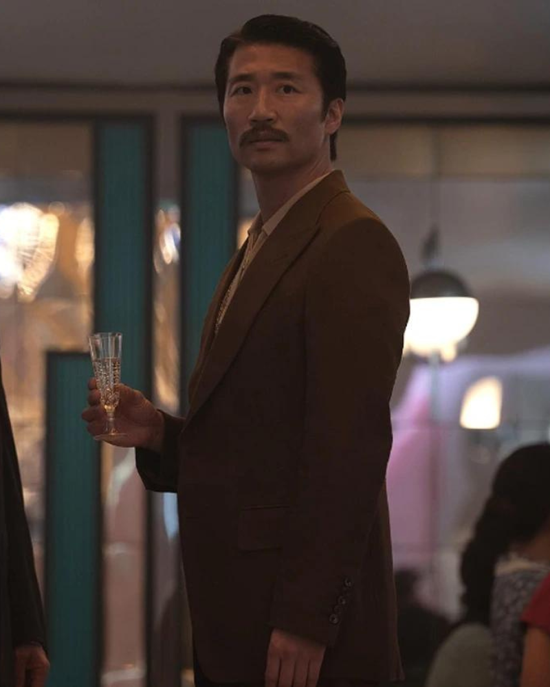 Soji Arai Tv-series Pachinko Brown Blazer Soji Arai Tv-series Pachinko Brown Blazer