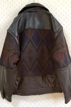 A-1 Blouson Dead Stock Brown Leather Jacket