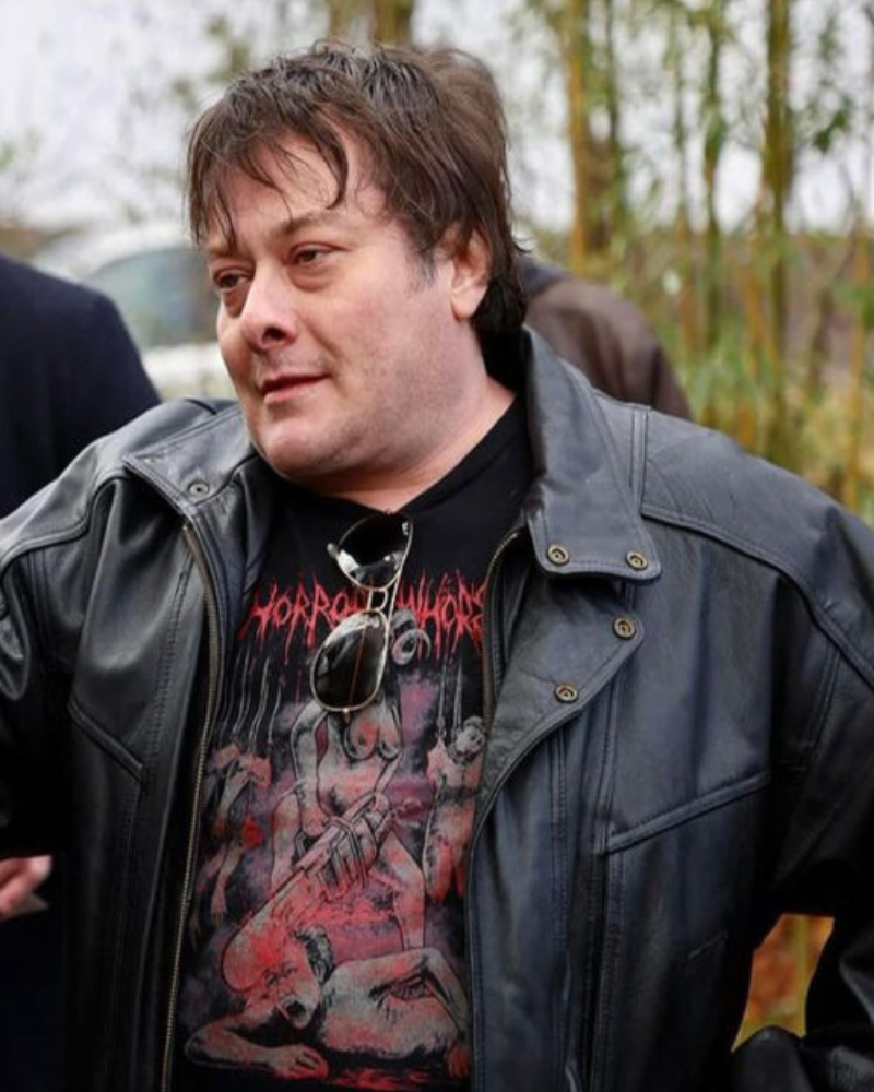 Billy Movie The Forest Hills 2024 Edward Furlong Black Leather Jacket Billy Movie The Forest Hills 2024 Edward Furlong Black Leather Jacket