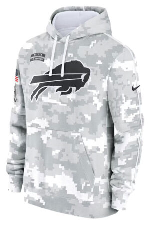 Buffalo Bills Salute To Service Camo 2024 Hoodie