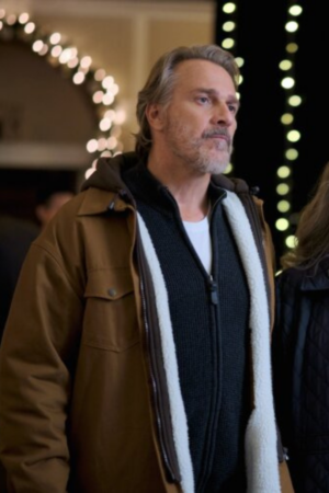 Ed Mckenzie All I Need For Christmas 2024 Mike Dopud Brown Cotton Jacket