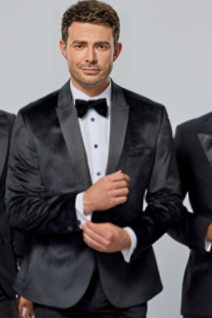 Jonathan Bennett The Groomsmen Second Chances Black Suit