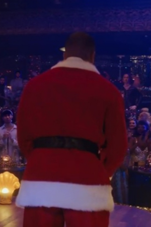 Meet Me Next Christmas Christina Milian Santa Claus Suit