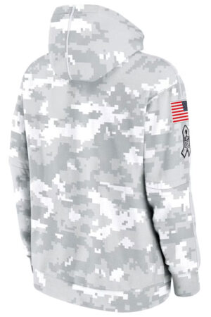 Minnesota Vikings Salute To Service Camo 2024 Hoodie