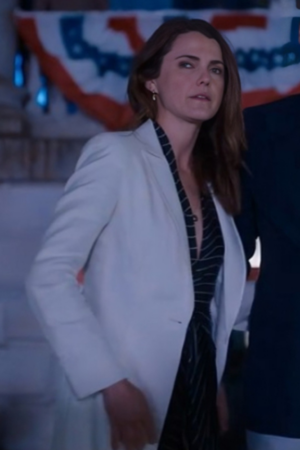 The Diplomat Season 2 Ambassador Kate Wyler White Coat