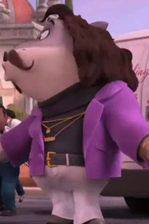 Anime Movie The Bad Guys II 2025 Mr. Shark Purple Blazer
