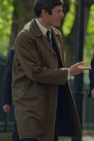 Bob Edwards Joy 2024 James Norton Brown Trench Coat