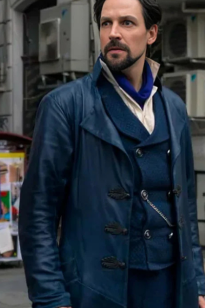 Callum Mcgowan Tv-series The Librarians The Next Chapter 2025 Vikram Chamberlain Trench Coat