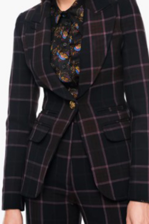 Ingrid Derian Watson 2025 Eve Harlow Plaid Blazer