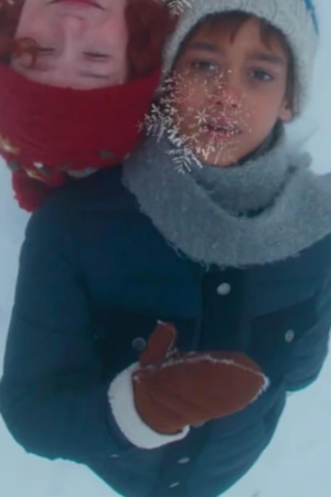 Julian The Snow Sister Mudit Gupta Blue Puffer Jacket