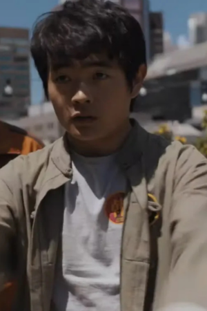 Karate Kid Legends Movie 2025 Ben Wang Grey Jacket