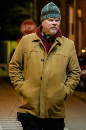 Movie Carol 2024 George A. Johnson Brown Jacket