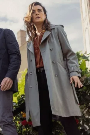 NCIS Tony & Ziva Cote de Pablo Cotton Coat