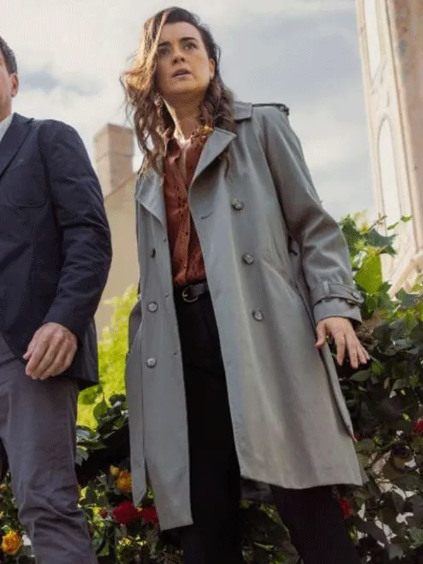 NCIS Tony & Ziva Cote de Pablo Cotton Coat NCIS Tony & Ziva Cote de Pablo Cotton Coat