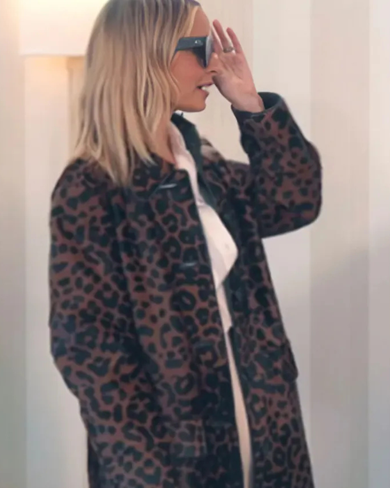 Paris And Nicole The Encore Nicole Richie Leopard Print Coat Paris And Nicole The Encore Nicole Richie Leopard Print Coat