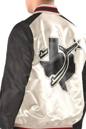 Renegade Texas Rangers White And Black Jacket