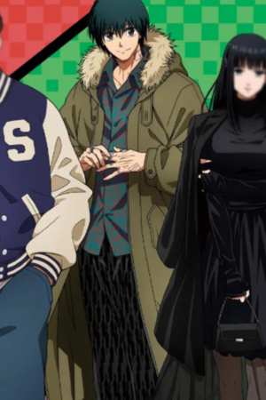 Sakamoto Days Yoichi Nagumo Green Fur Hooded Coat
