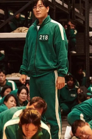 Squid Game Green Tracksuit Costume Jacket