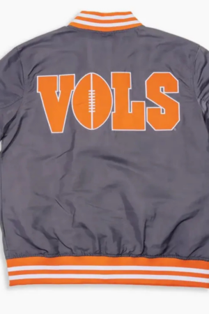 Tennessee Volunteers Smokey Grey Satin Jacket
