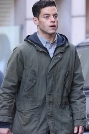 The Amateur Rami Malek Green Jacket