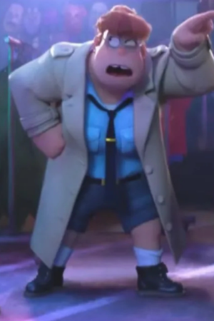 The Bad Guys 2 Anime Movie 2025 Chief Misty Luggins Beige Trench Coat